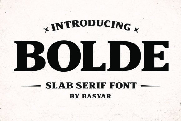 Bolde: The Typeface with Western Spirit and Modern Strength