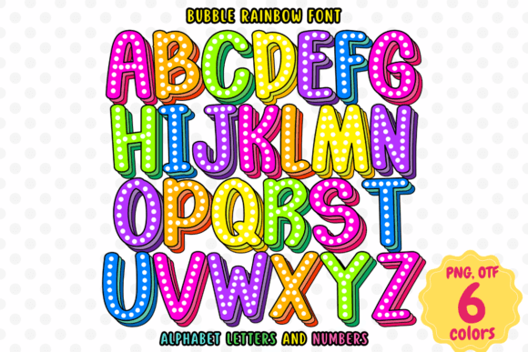 Bubble Rainbow: Injecting Vibrant Personality into Your Creative Projects