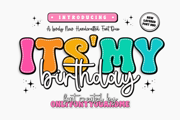 It’s My Birthday: The Font Duo That Captures Every Celebration