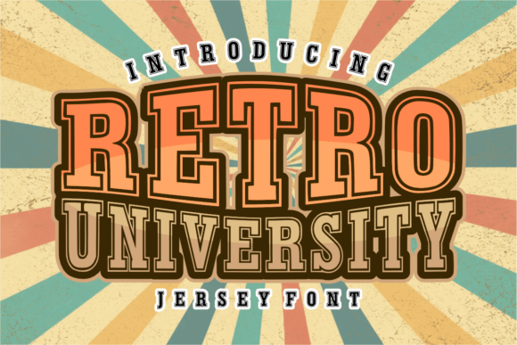 Retro University: Capturing the Spirit of Vintage Campus Life in Modern Design