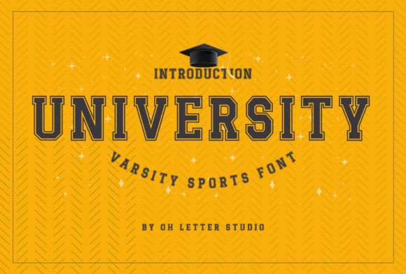 University: Harnessing the Power of Authentic Sports Typography