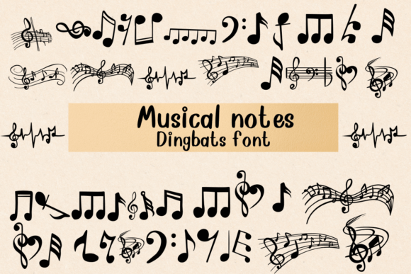 Unleashing Creativity with the Musical Notes Font