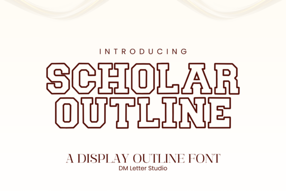 Why Designers Are Choosing Outline Varsity Fonts for Modern Projects
