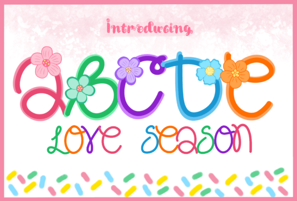 Why Love Season Might Be the Organic Decorative Font Your Design Toolkit Needs